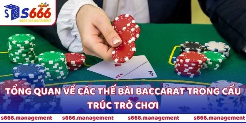 Tổng quan về các thế bài baccarat trong cấu trúc trò chơi